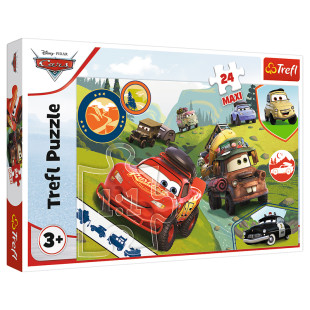 Puzzle Trefl 24pcs maxi Disney Cars  (3+ years)