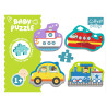 Trefl Baby Puzzle 2pcs Vehicles & Trasport 4 designs (1+ years)