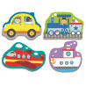 Trefl Baby Puzzle 2pcs Vehicles & Trasport 4 designs (1+ years)