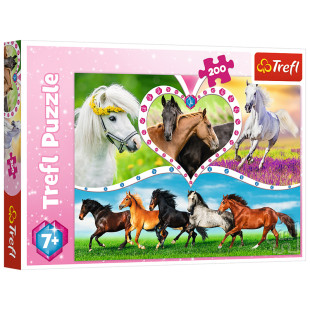 Trefl Puzzle 200pcs Horses (7+ years)