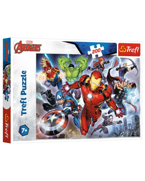 Παζλ Trefl 200τμχ Marvel Avengers (7+ ετών)