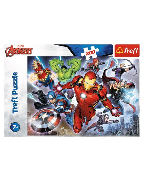 Παζλ Trefl 200τμχ Marvel Avengers (7+ ετών)