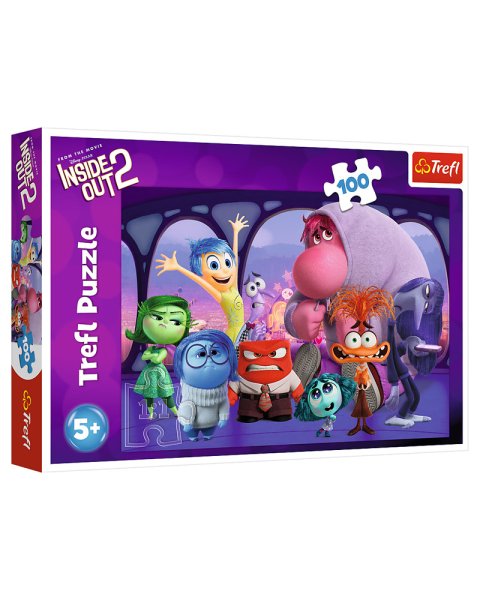 Trefl Puzzle 100pcs Disney Inside Out 2 (5+ years)