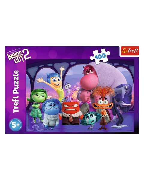 Trefl Puzzle 100pcs Disney Inside Out 2 (5+ years)