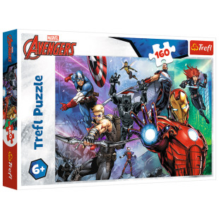 Trefl Puzzle 160pcs Marvel Avengers (6+ years)