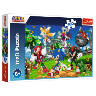 Trefl Puzzle 160pcs Sonic the Hedgehog (6+ years)