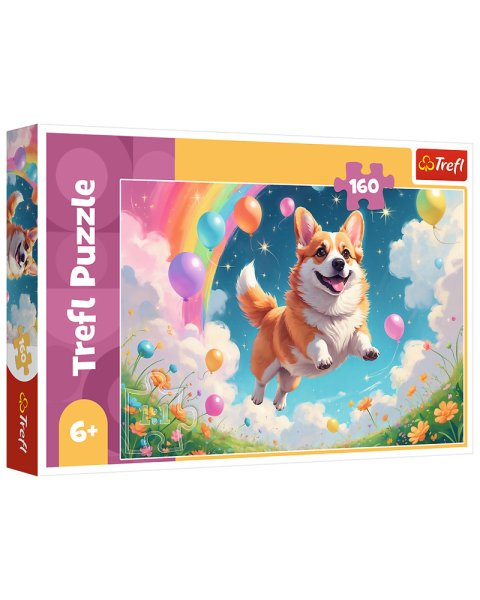 Παζλ Trefl 160τμχ Σκυλάκι Corgi (6+ ετών)