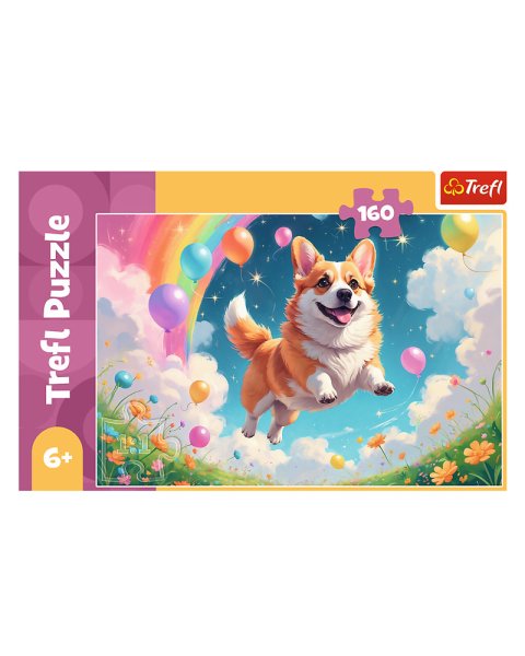Παζλ Trefl 160τμχ Σκυλάκι Corgi (6+ ετών)