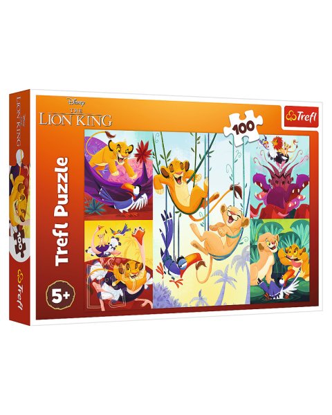 Trefl Puzzle 100pcs Disney Lion King (5+ years)