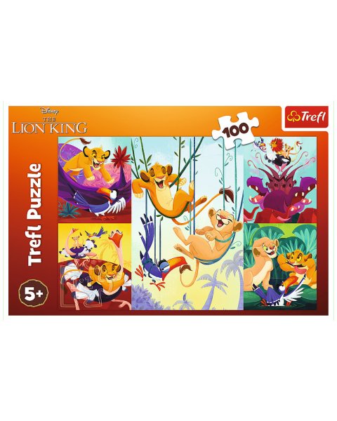 Trefl Puzzle 100pcs Disney Lion King (5+ years)
