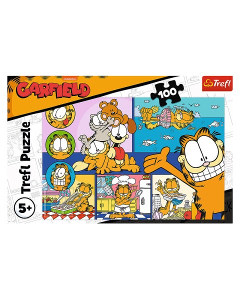 Trefl Puzzle 100pcs Garfield (5+ years)
