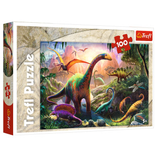 Trefl Puzzle 100pcs Dinosaurs (5+ years)