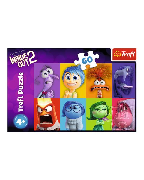 Trefl Puzzle 60pcs Inside Out 2 (5+ years)