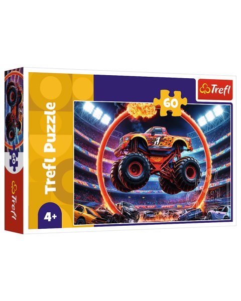 Trefl Puzzle 60pcs Monster Truck (4+ years)