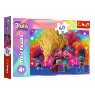 Παζλ Trefl 60τμχ Trolls (4+ ετών)