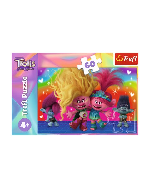Παζλ Trefl 60τμχ Trolls (4+ ετών)