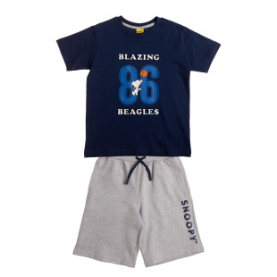 Σετ Snoopy με ανάγλυφα στοιχεία (12 μηνών-5 ετών)