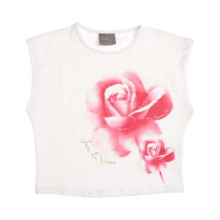 Μπλούζα με glitter εφέ λεπτομέρειες (6-14 ετών)