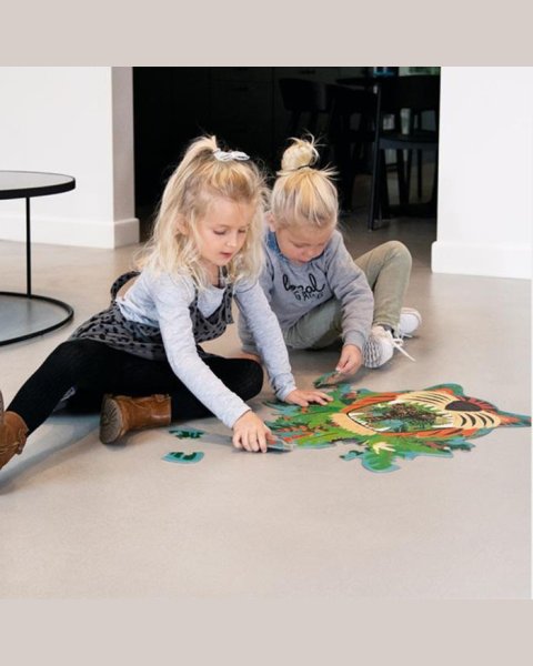 Toy Scratch Contour puzzle 58pcs Tiger (4+ years)