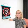 2-Sided Magnetic Scratch Target with 6 Darts Mermaid (5+ years)