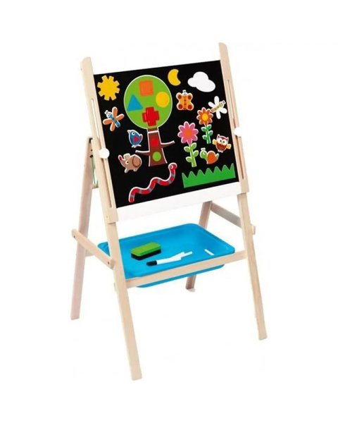 Scratch double-sided magnetic floor board (3+ years)