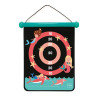 2-Sided Magnetic Scratch Target with 6 Darts Mermaid (5+ years)