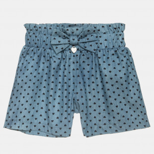 Denim shorts high waisted (2-5 years)