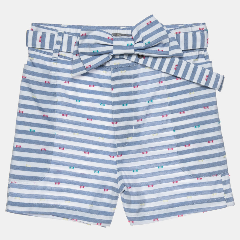 Shorts with removable belt (6-14 years)