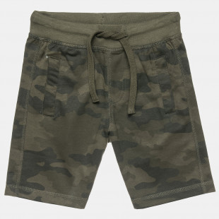 Shorts with camouflage pattern (5-16 years)