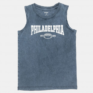 Μπλούζα αμάνικη με τύπωμα Philadelphia (6-16 ετών)