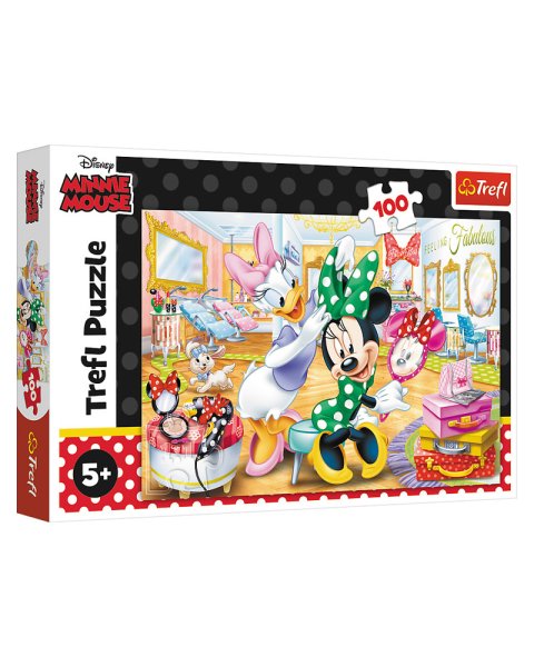 Trefl Puzzle 100pcs Disney Minnie & Daisy (5+ years)