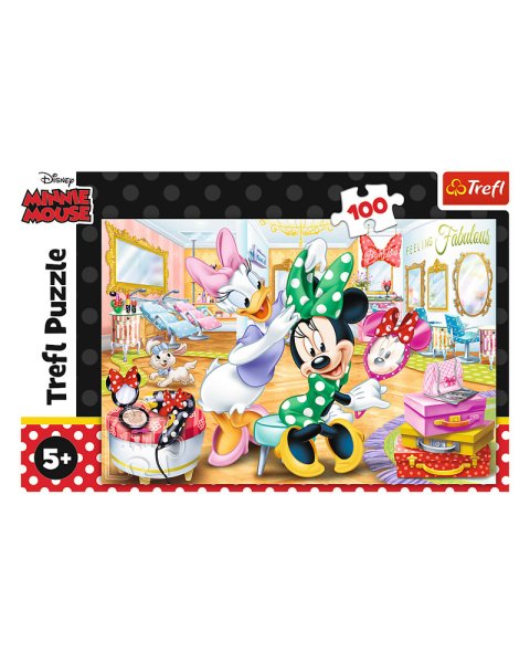 Trefl Puzzle 100pcs Disney Minnie & Daisy (5+ years)