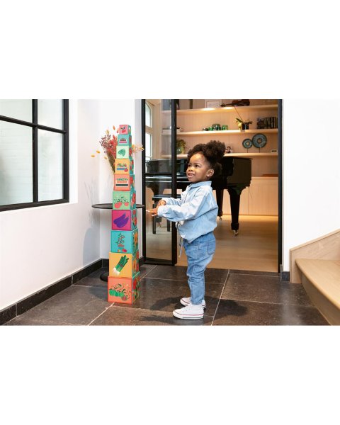 Toy Scratch Stacking tower Farm (12+ months)