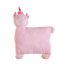 Plush animal pillow and blanket 90x75cm.