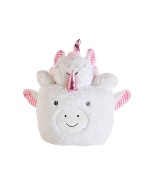 Plush unicorn, blanket 90x75cm, basket Tender Comforts