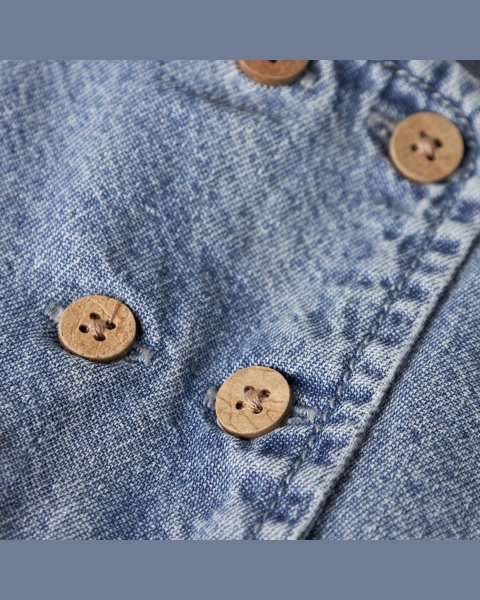 Φόρεμα τζιν Lil'Atelier 100% organic cotton (2-7 ετών)