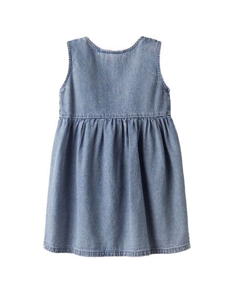 Φόρεμα τζιν Lil'Atelier 100% organic cotton (2-7 ετών)