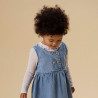Φόρεμα τζιν Lil'Atelier 100% organic cotton (2-7 ετών)