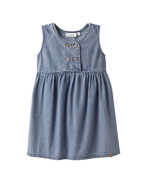 Φόρεμα τζιν Lil'Atelier 100% organic cotton (2-7 ετών)