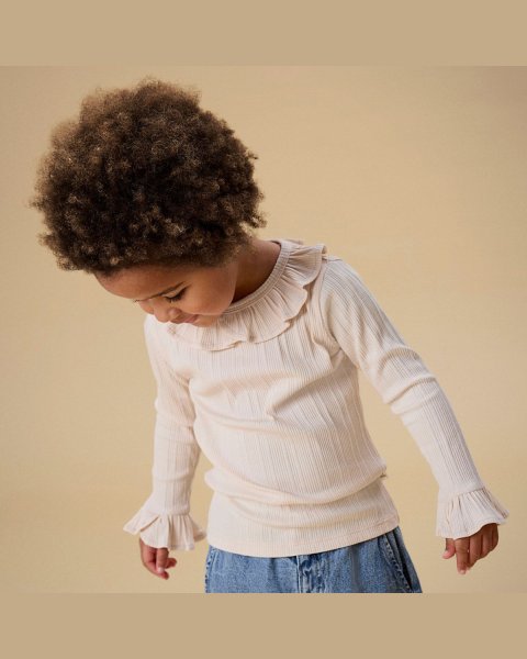 Top Lil'Atelier with ruffle neckline (2-7 years)