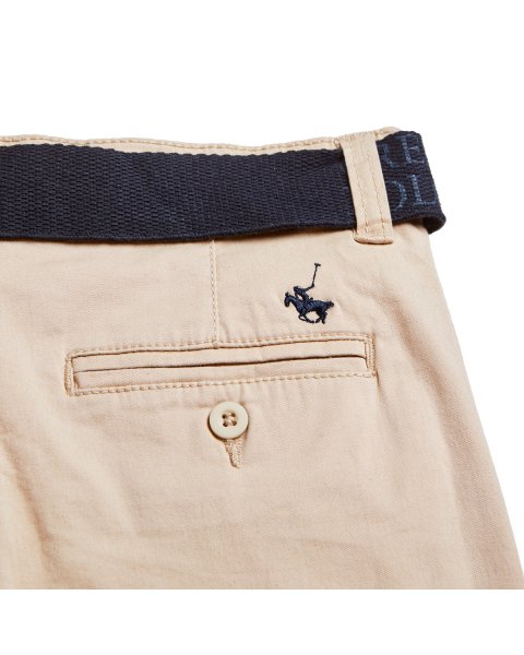 Shorts chino Greenwich Polo Club with belt (2-14 years)