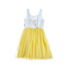 Dress Santoro with print and tulle bottom (6-14 years)