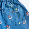 Denim shorts with embroidery (12 months-5 years)