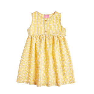 Dress with metallic thread (18 months-5 years)