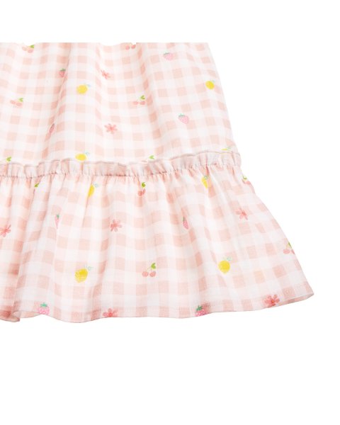 Dress with narrow shoulder straps (12 months-5 years)