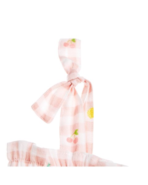 Dress with narrow shoulder straps (12 months-5 years)