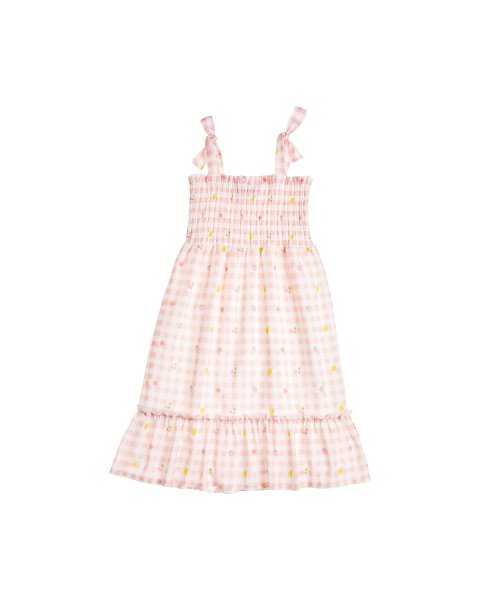 Dress with narrow shoulder straps (12 months-5 years)