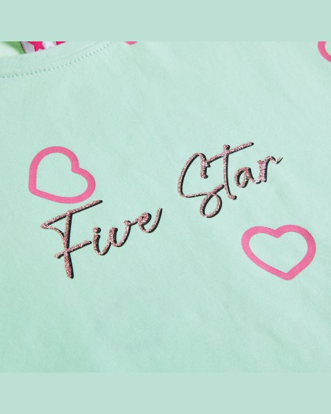 Σετ 3τμχ μπλούζα, σορτς και κολάν Five Star (12 μηνών-5 ετών)