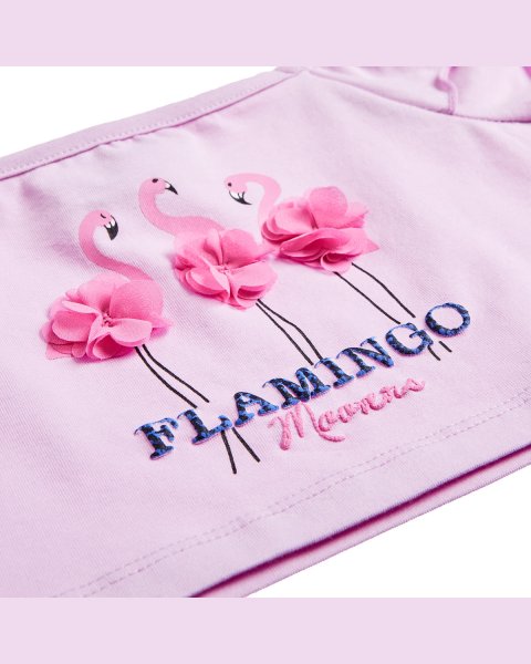 Σετ Moovers crop top και τζιν σορτς (12 μηνών-5 ετών)