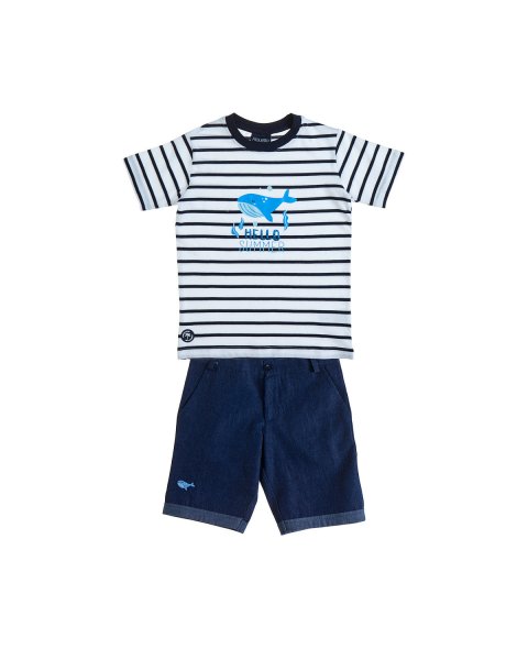 Set with embossed elements (6 months-5 years)